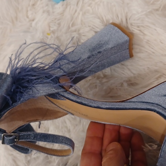 Antonio Melani, the Janie Velvet Platform Dress Sandals Women's  NEW Clearance - Picture 6 of 9